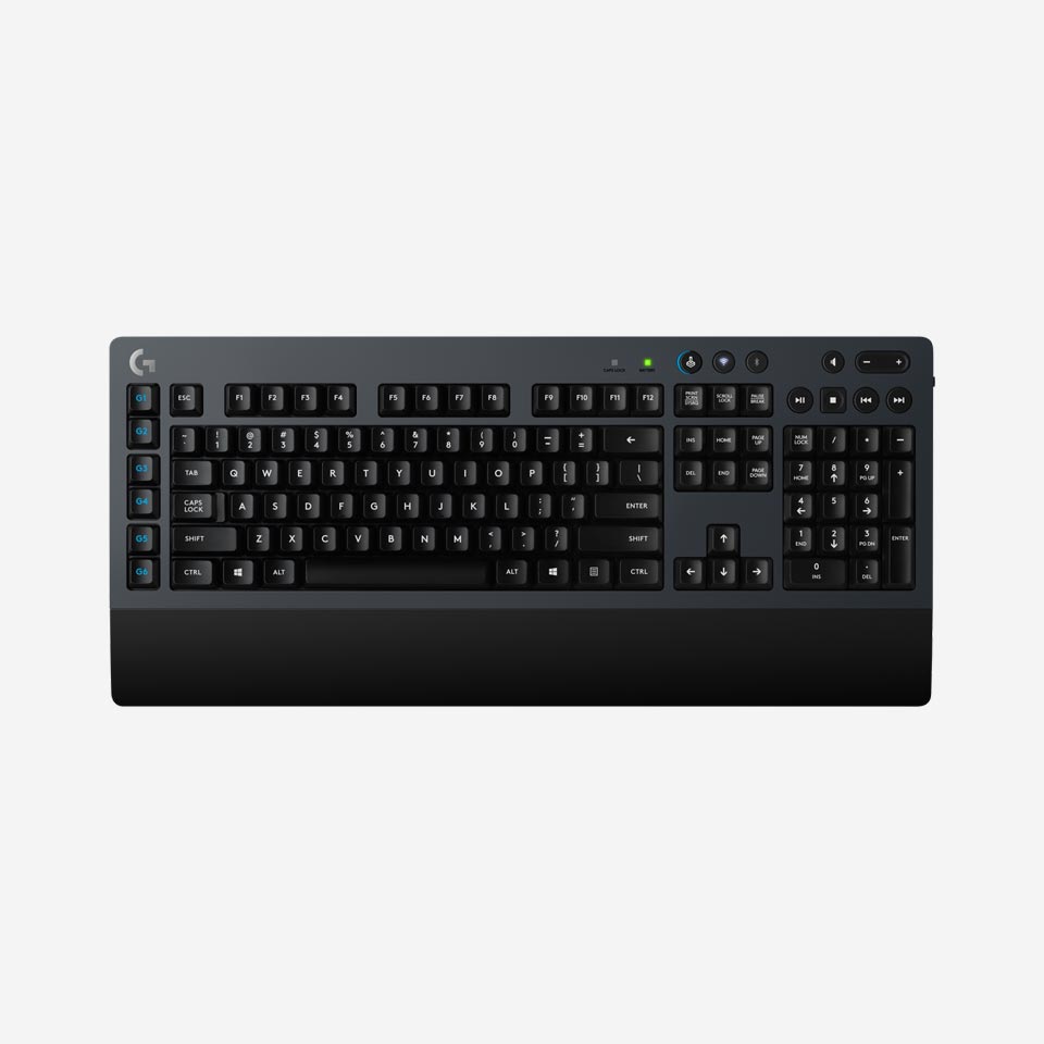 WIRELESS-MECHANICAL-GAMING.jpg کیبورد گیمینگ لاجیتک LOGITECH G613 WIRELESS MECHANICAL GAMING - تصویر 1